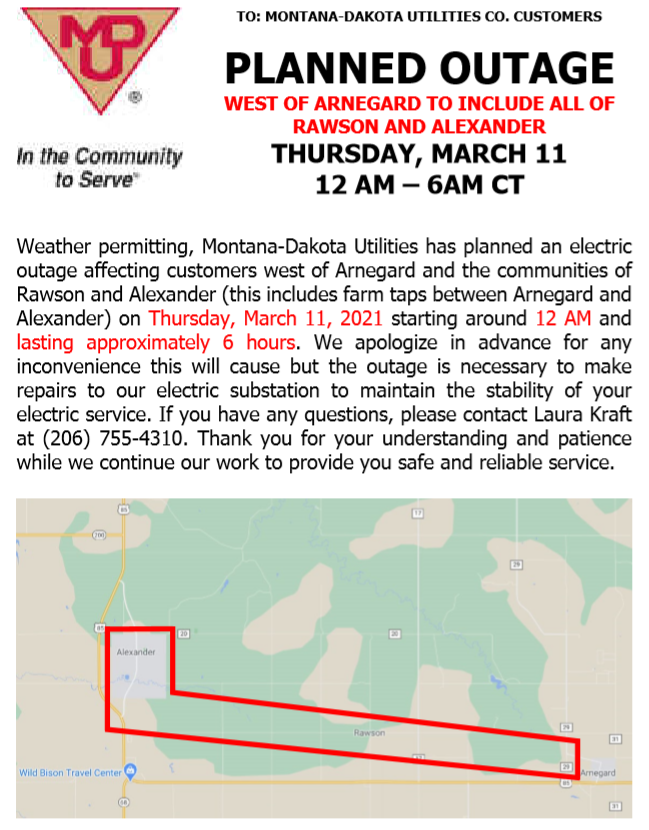 Planned Outage