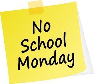 no school monday