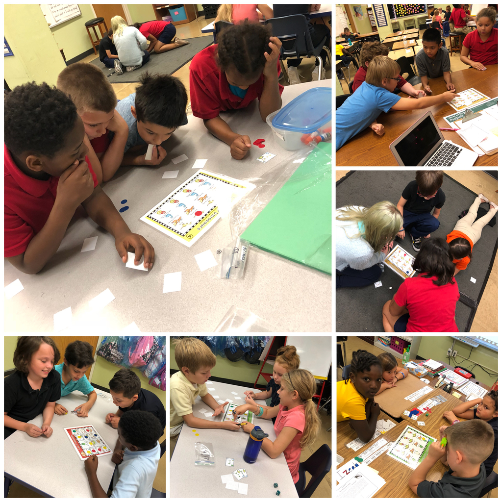 Reviewing Multiplication Properties with Link Four Dinosaurs