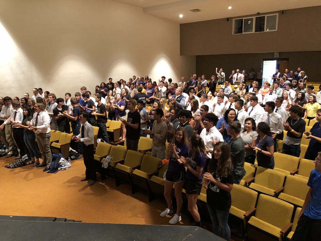 The students were loud!