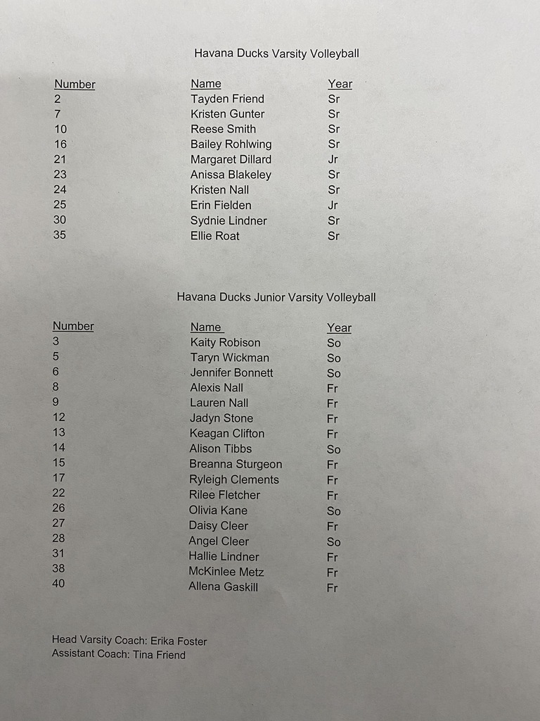HS Volleyball
