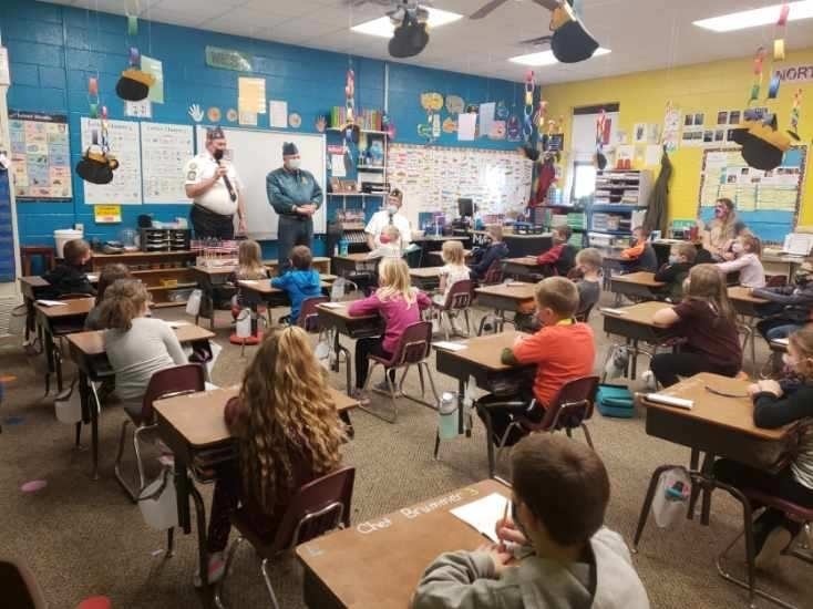 American Legion visit