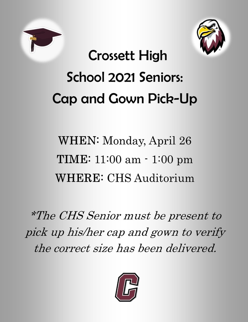2021 Cap Gown Pick Up