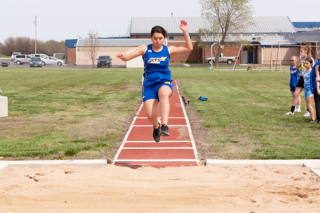 April 12 MS track meet