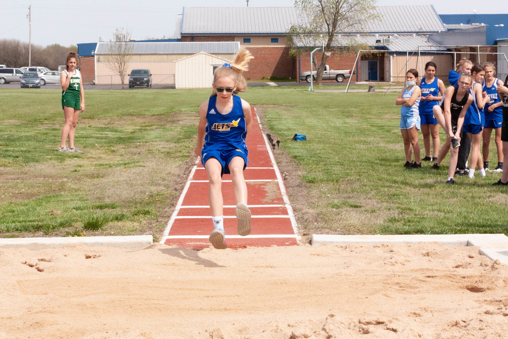 April 12 MS track meet