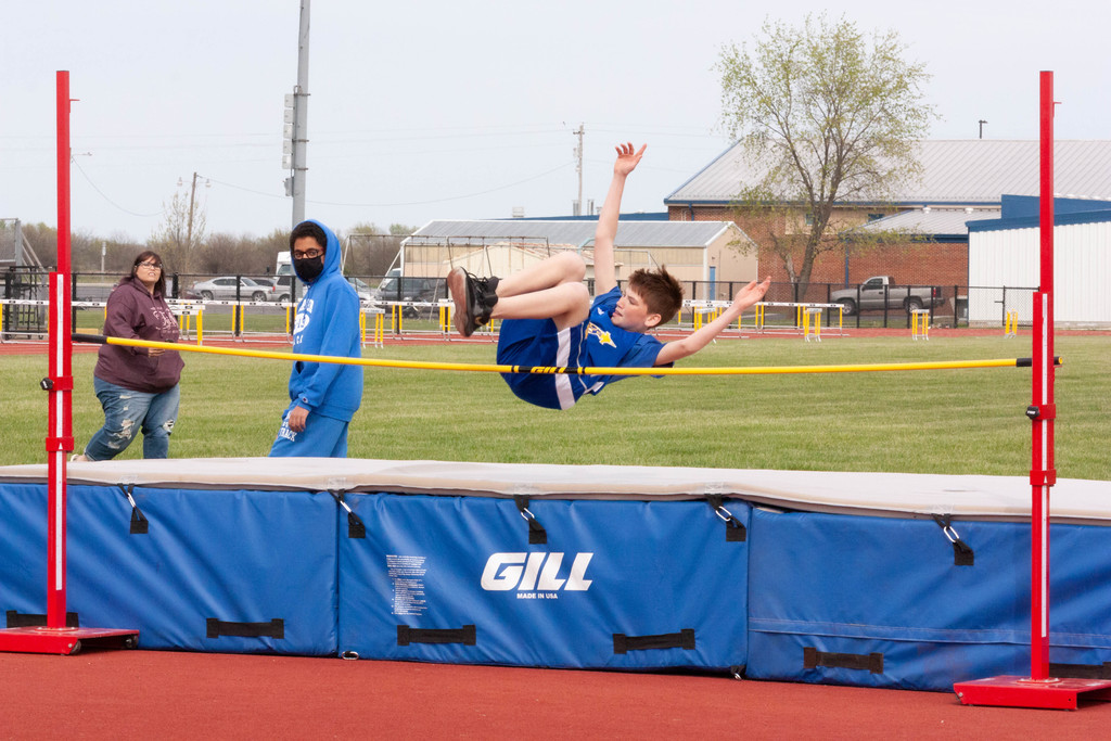 April 12 MS track meet