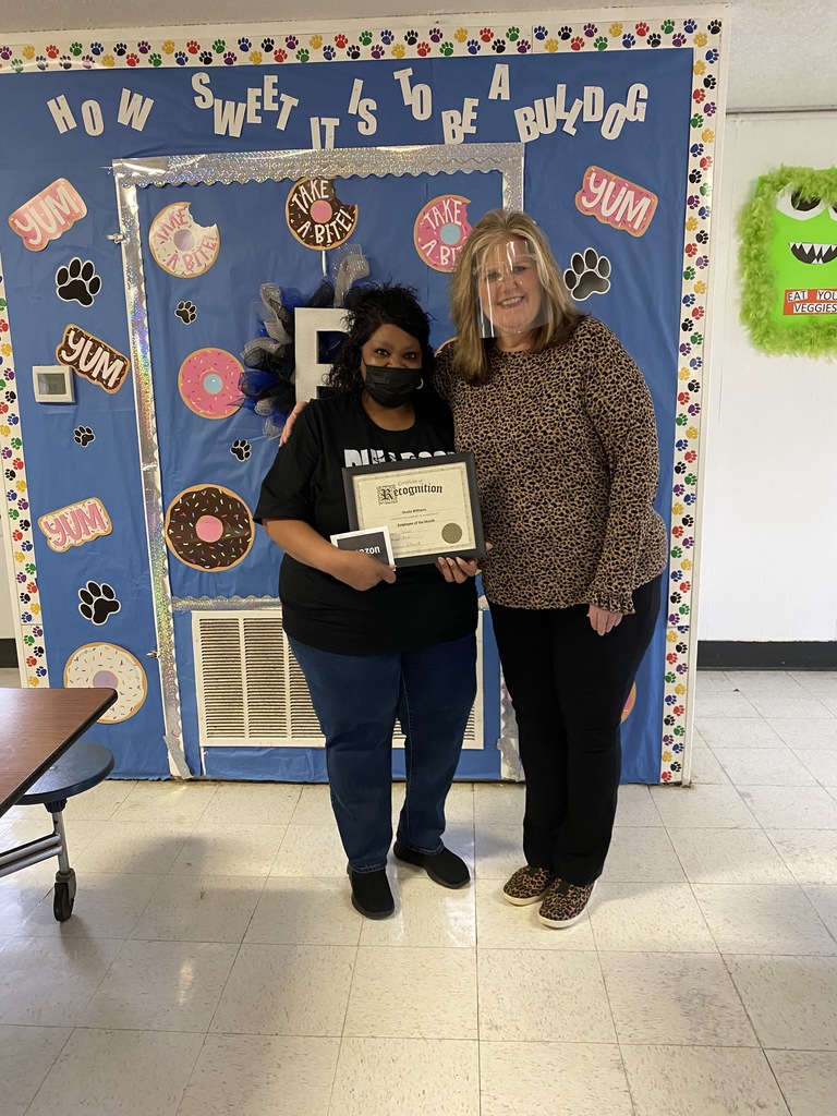 April's Employee of the Month @ Broaddus Elementary