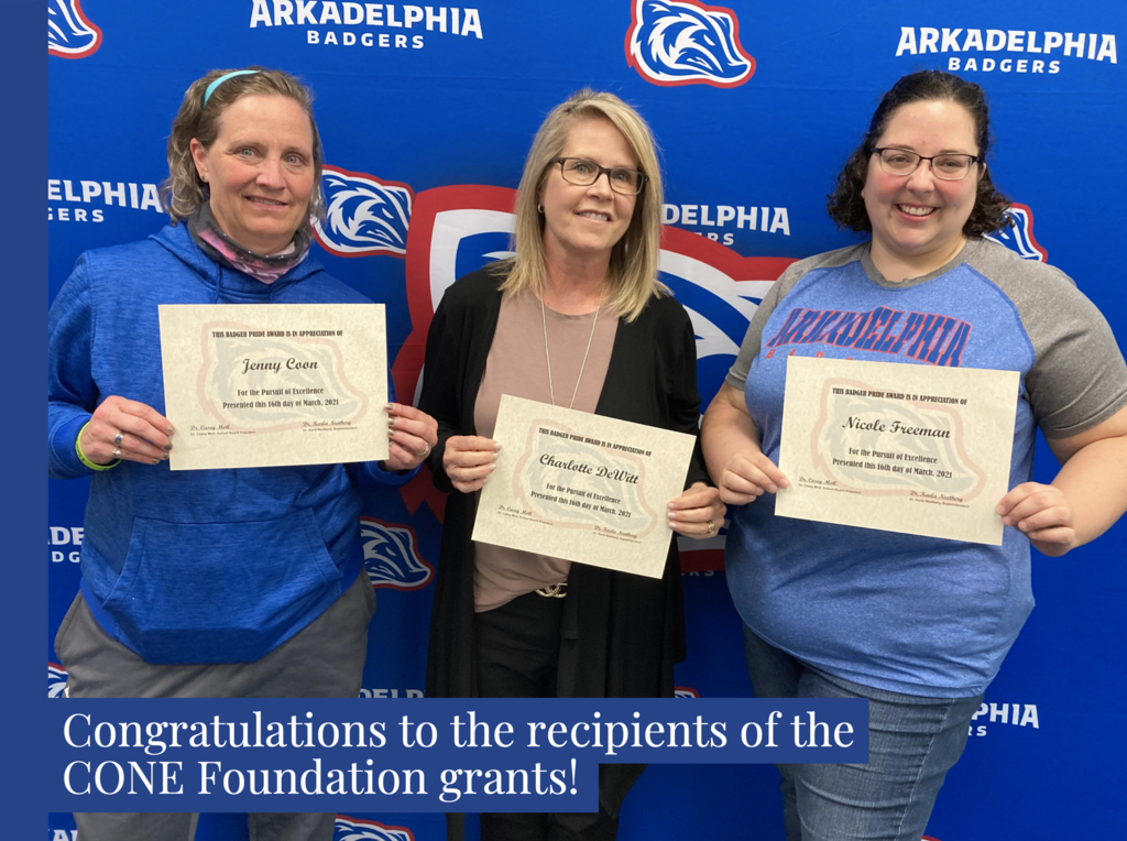Cone Grant recipients