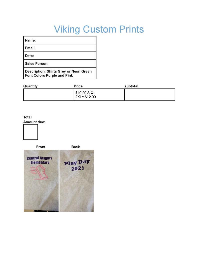 order form