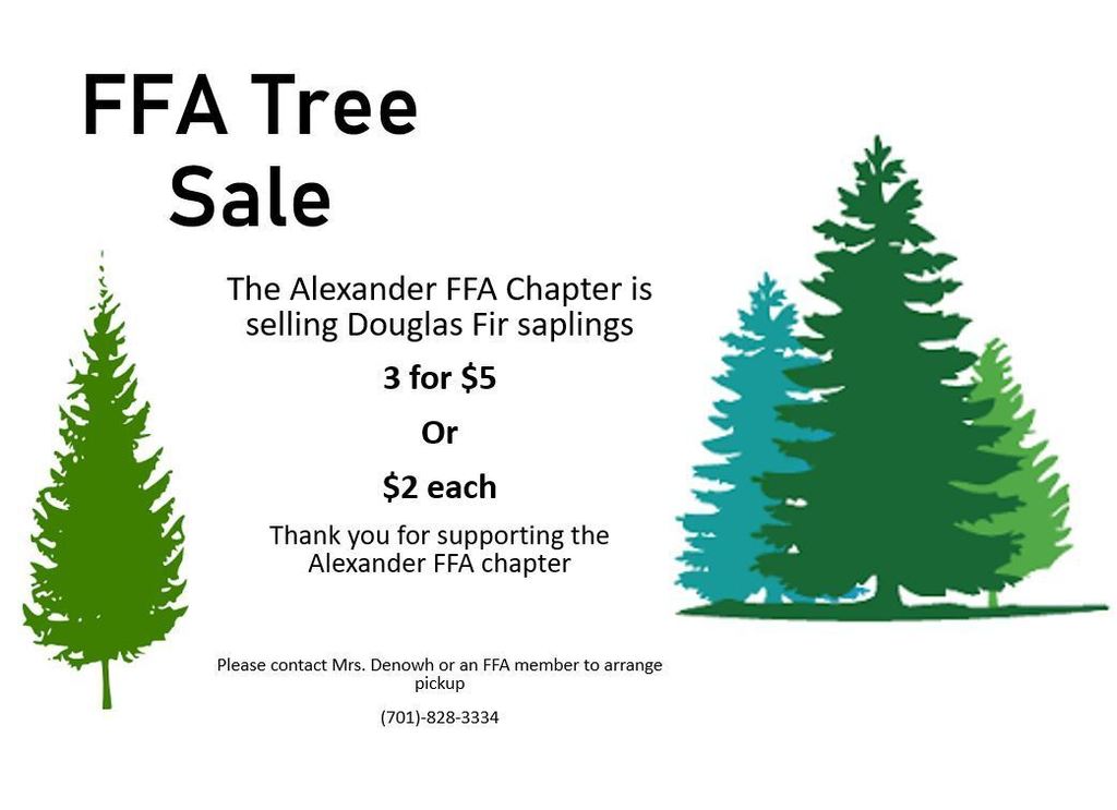 FFA Tree Sale