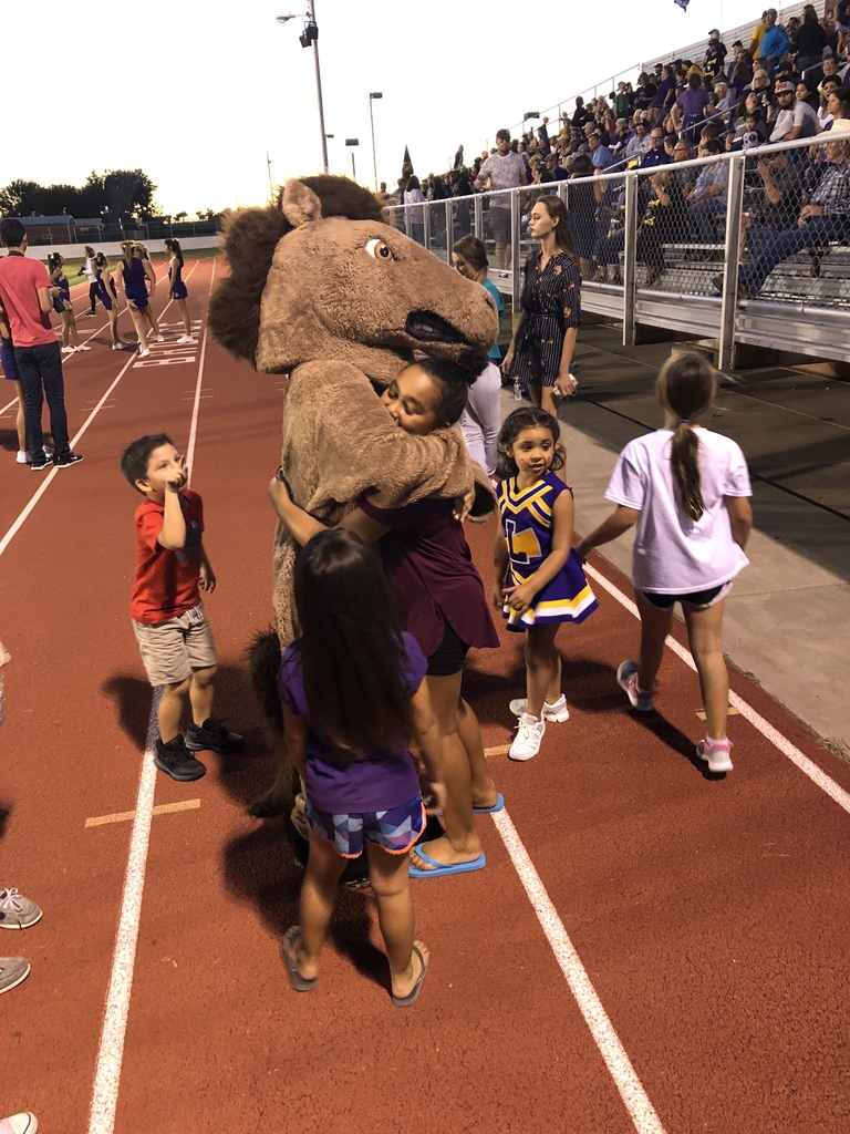 The Bronc spreading joy!