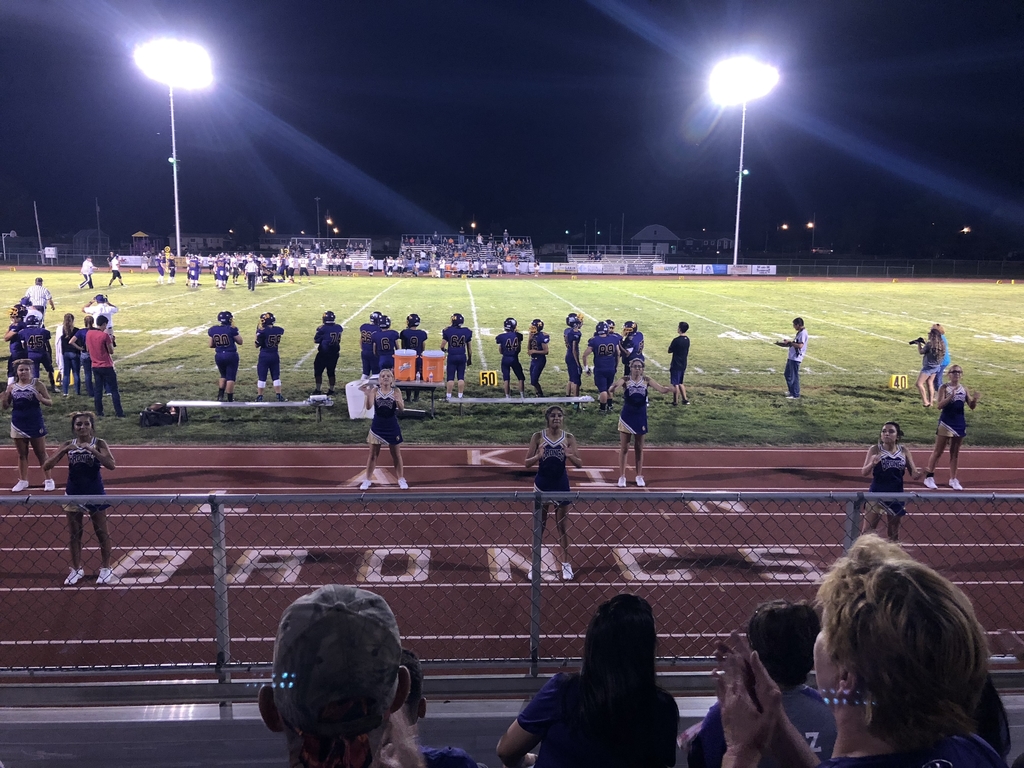 Cheerleaders pumping up the crowd!