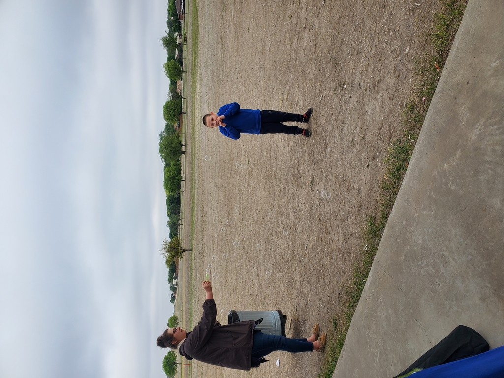 bubbles with Mrs. Gover