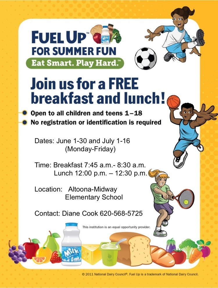 summer meals flyer