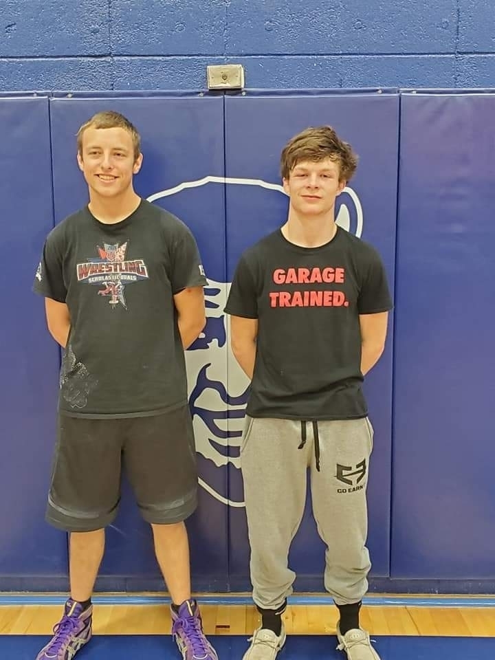 Blayk Reed and Blake Cagle both passed 100 wins in their high school career.