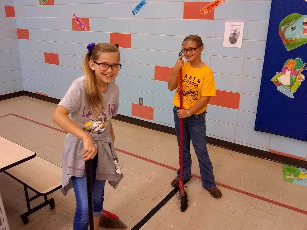 Helping out!