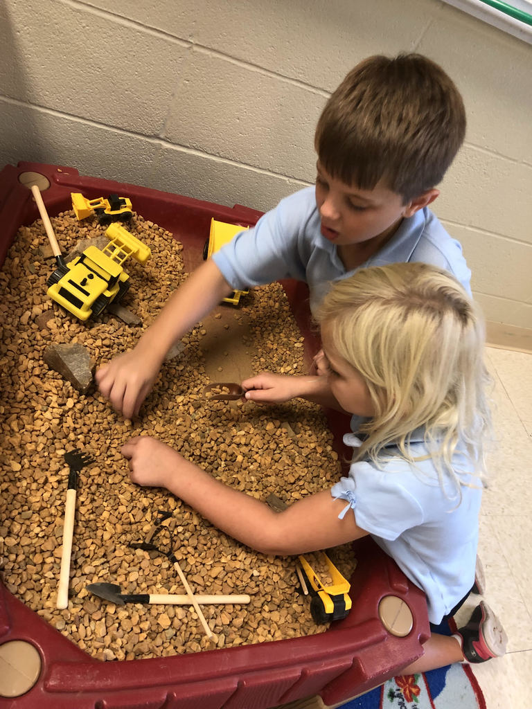 Kindergarten enjoyed learning about types of transportation last week.