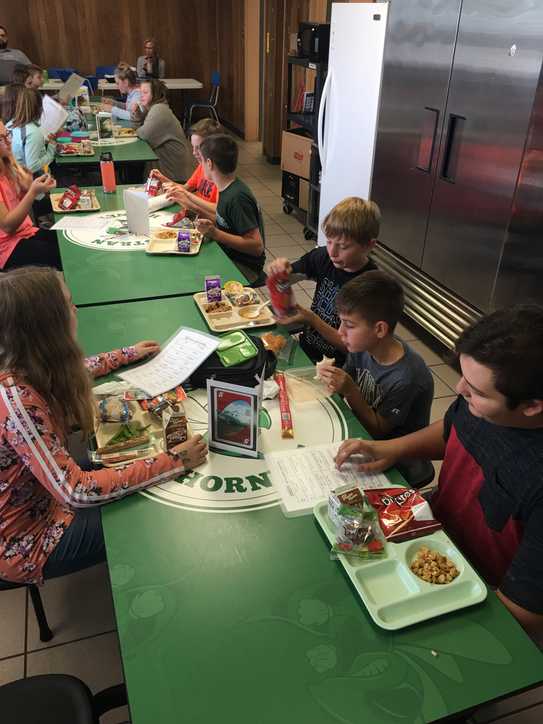 Students learning more about each other.
