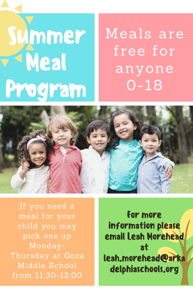 summer meal program info