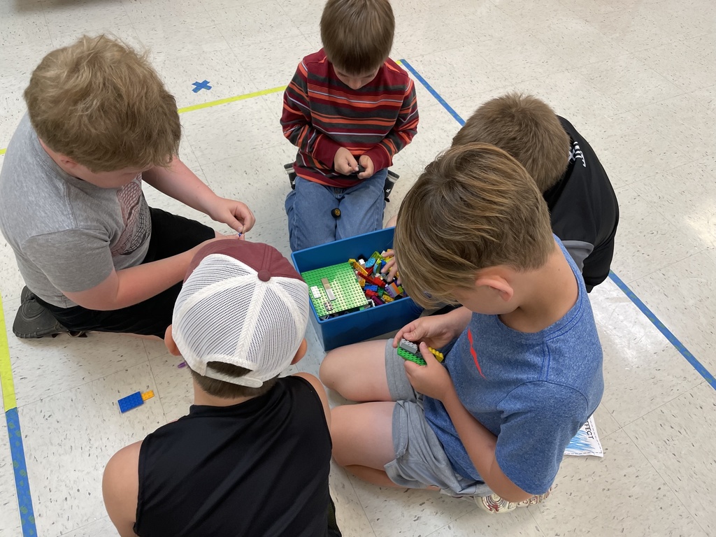 boys playing with legos