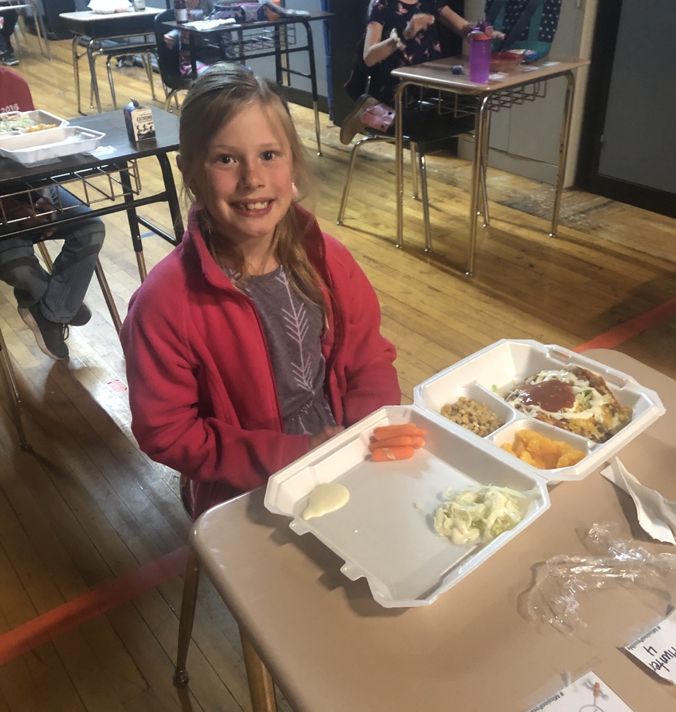 Enjoying the meal .