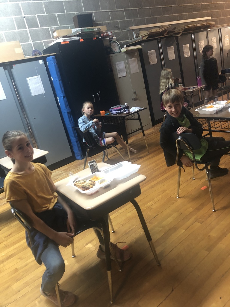 Enjoying the meal.