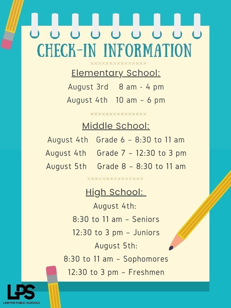 Lawton Key Dates