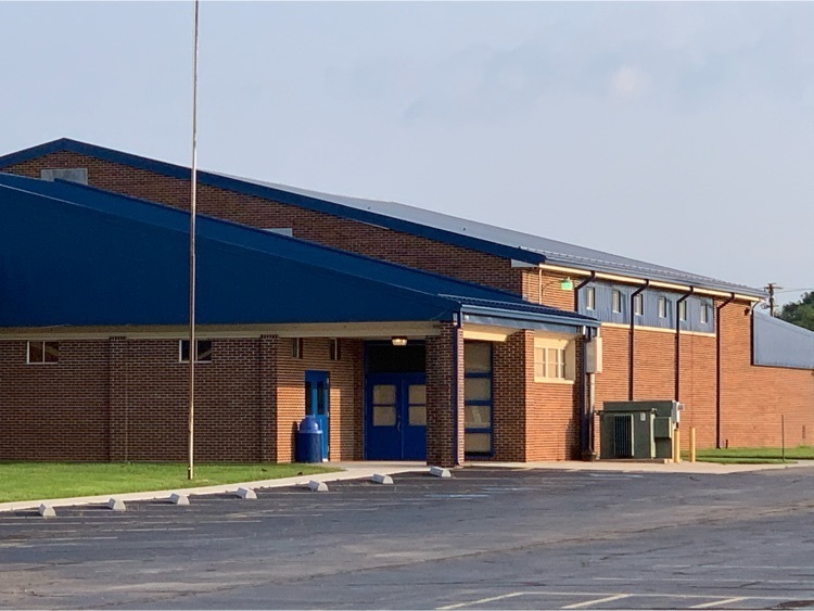 high school building