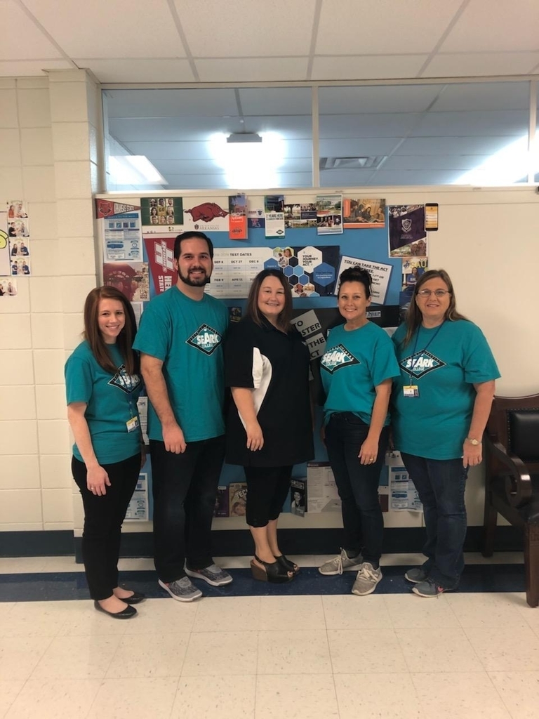 staff in SEARK tshirts