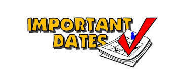 important dates