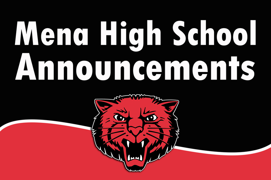 MHS ANNOUNCEMENTS