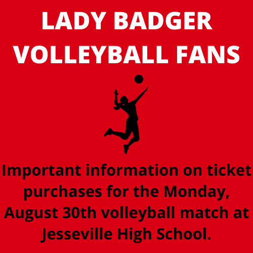 volleyball announcement