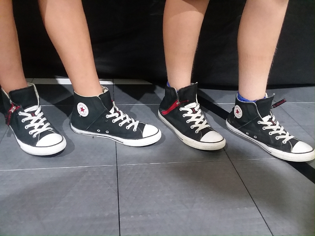 Name these two 6th grade students, matchy matchy!