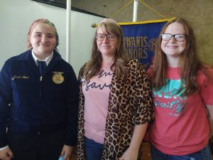 AG Teacher Christina Smith and AG students