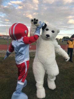 Mascots unite