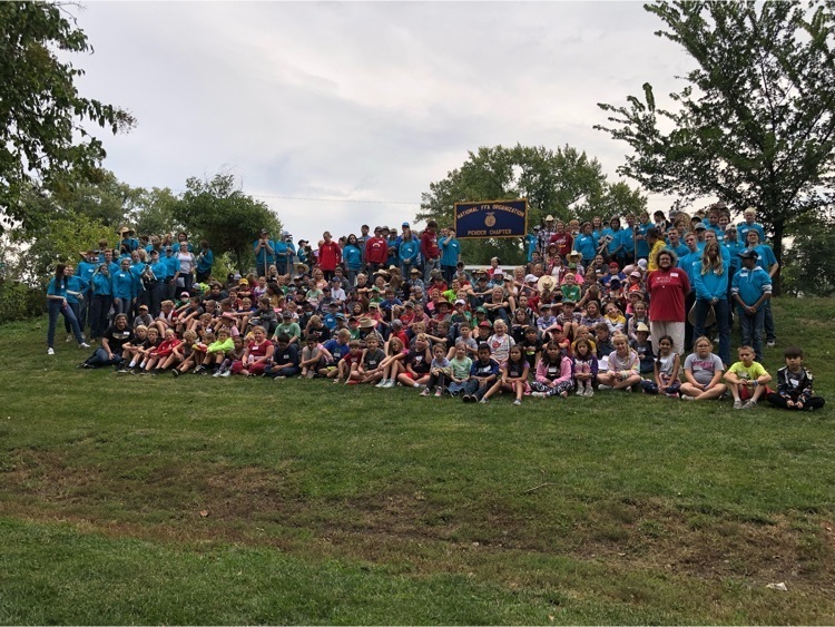 Over 250 elementary students and FFA members participated