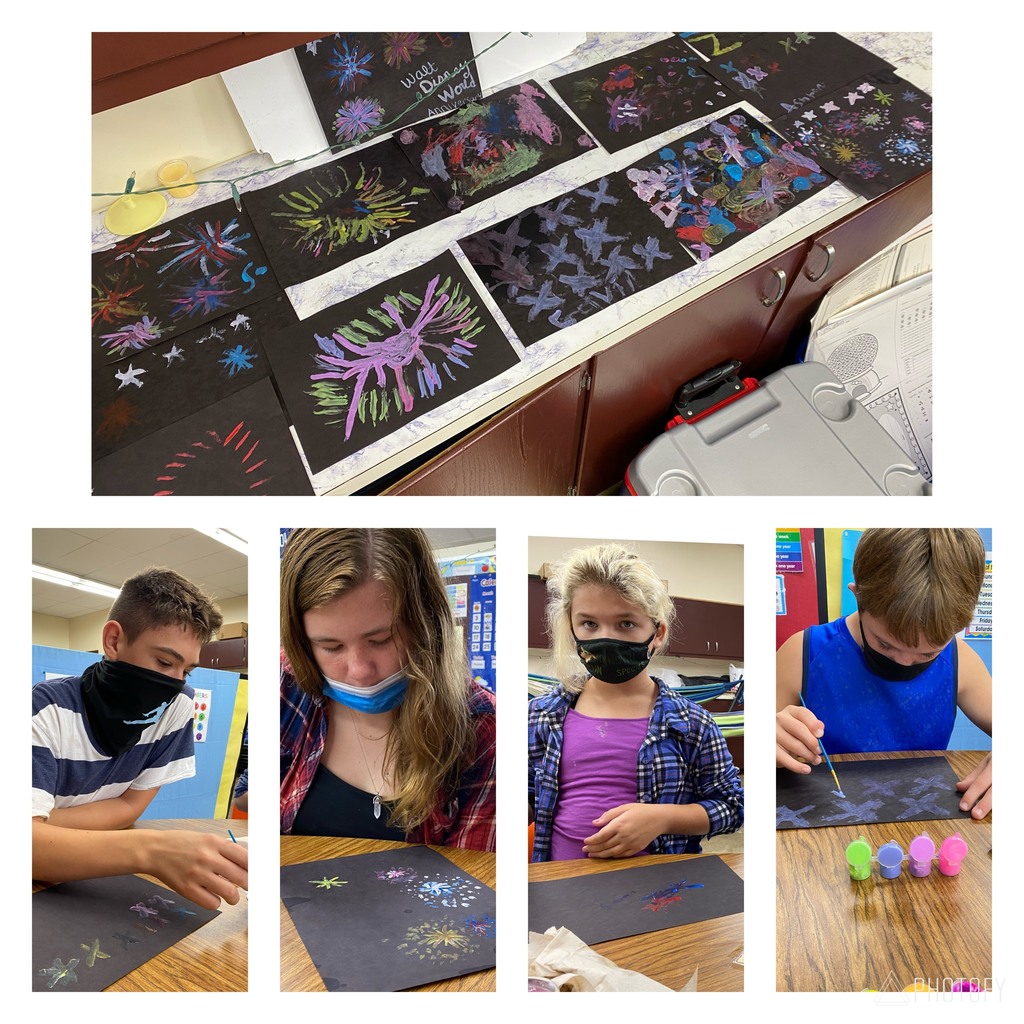 Firework paintings