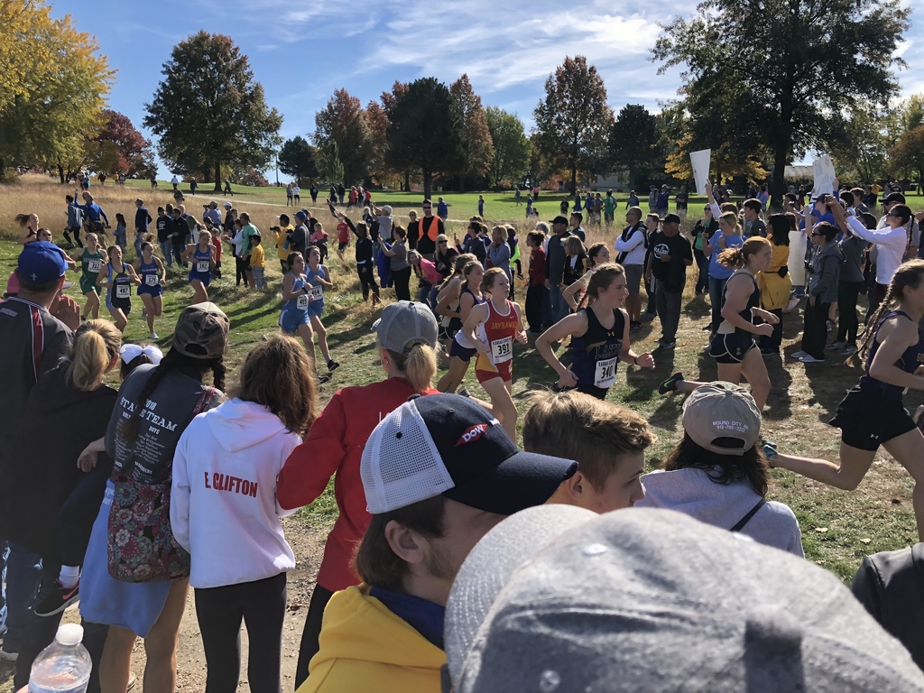 Running strong with the pack!