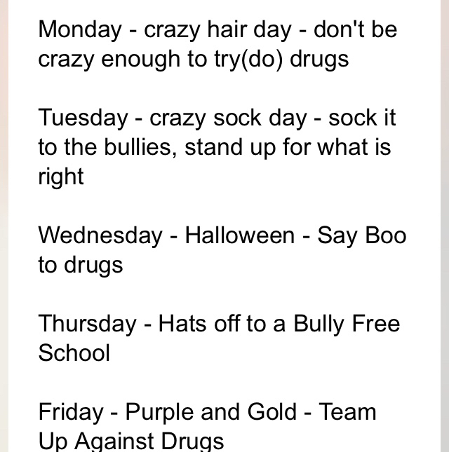 Themes this week!