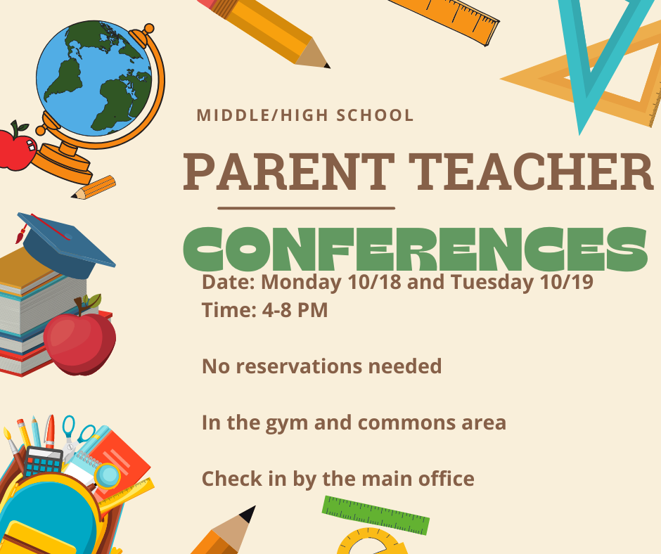 PT Conferences Reminder