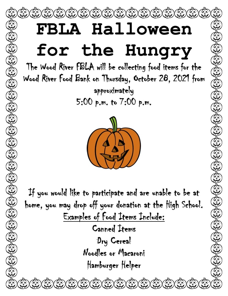 FBLA Halloween for the Hungry
