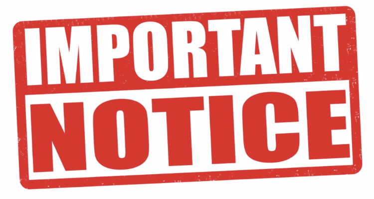 Notice