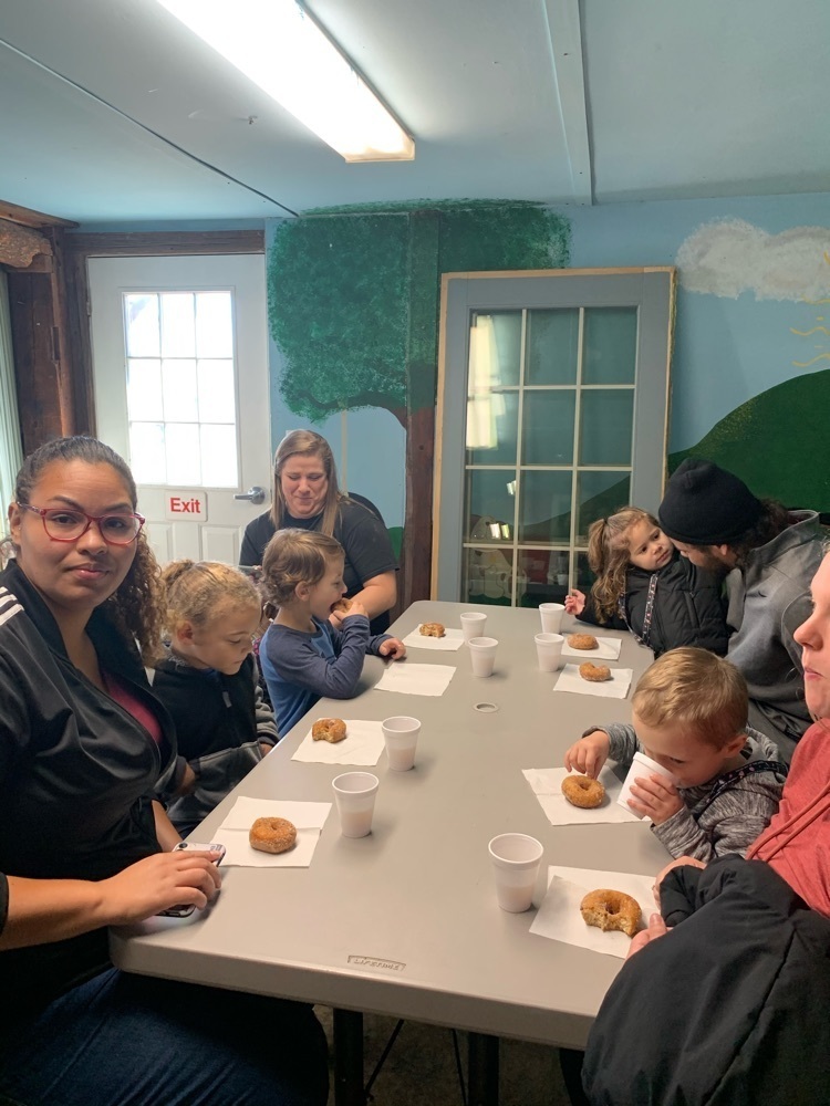 The doughnuts were yummy!