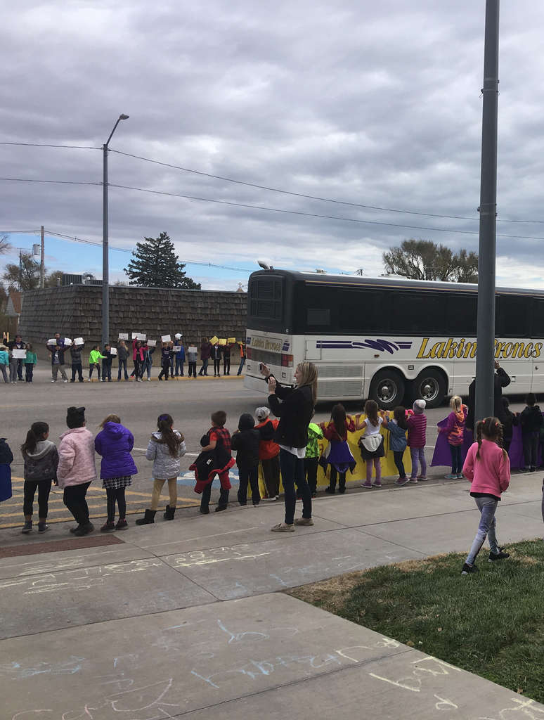 Send off!