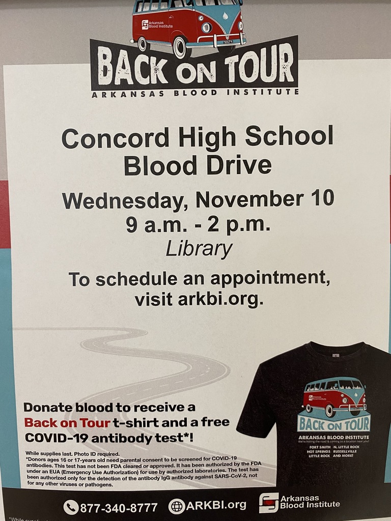 Blood drive flyer