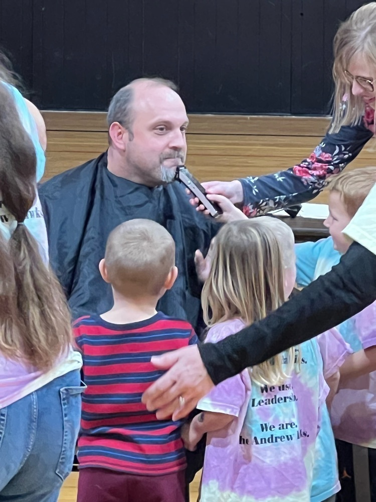 4 year old preschool shaving Mr Kirchoff’s go-t