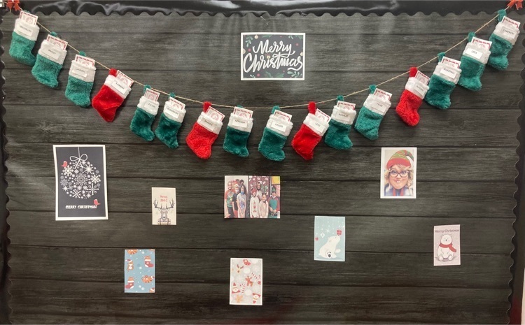 Santa came early to Mrs J Atwood’s class!
