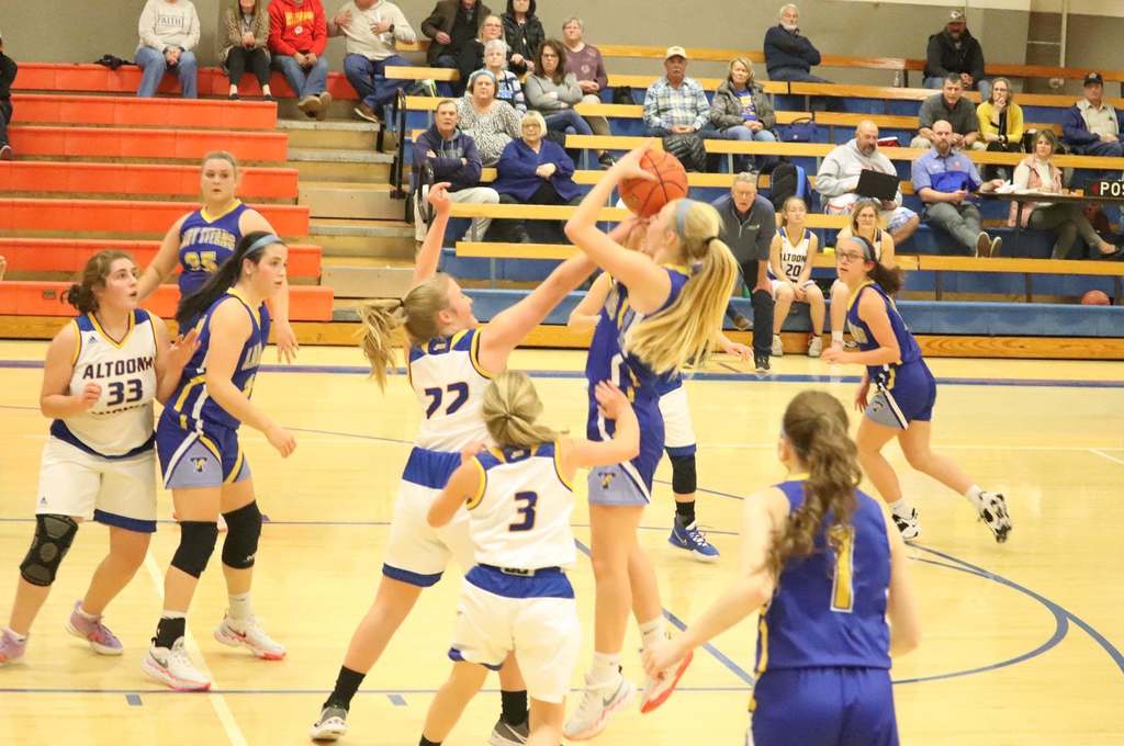AMHS Jets girls BB players