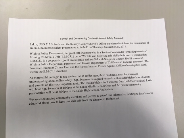 WPD Jeff Swanson Internet Safety Training