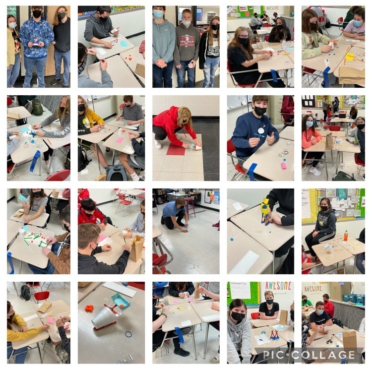 SNOW ❄️ much fun in Mrs. Ronna’s algebra classes today!!!